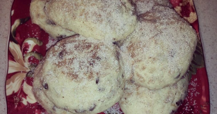 Banana Chocolate Chip Cookies