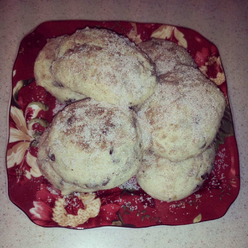 Banana Chocolate Chip Cookies