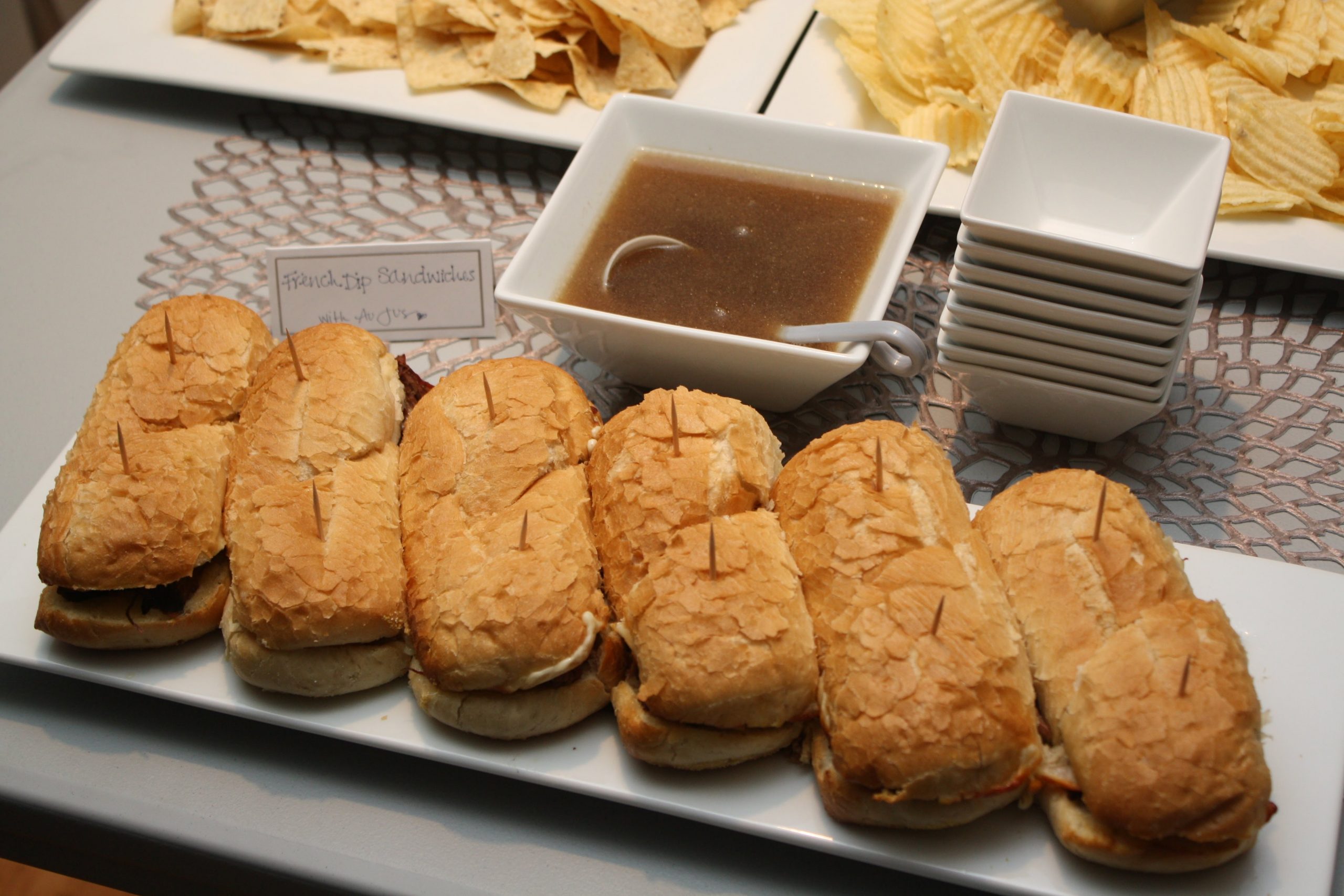 Easy French Dip Sandwiches